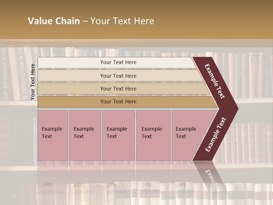 Bookcase PowerPoint Template
