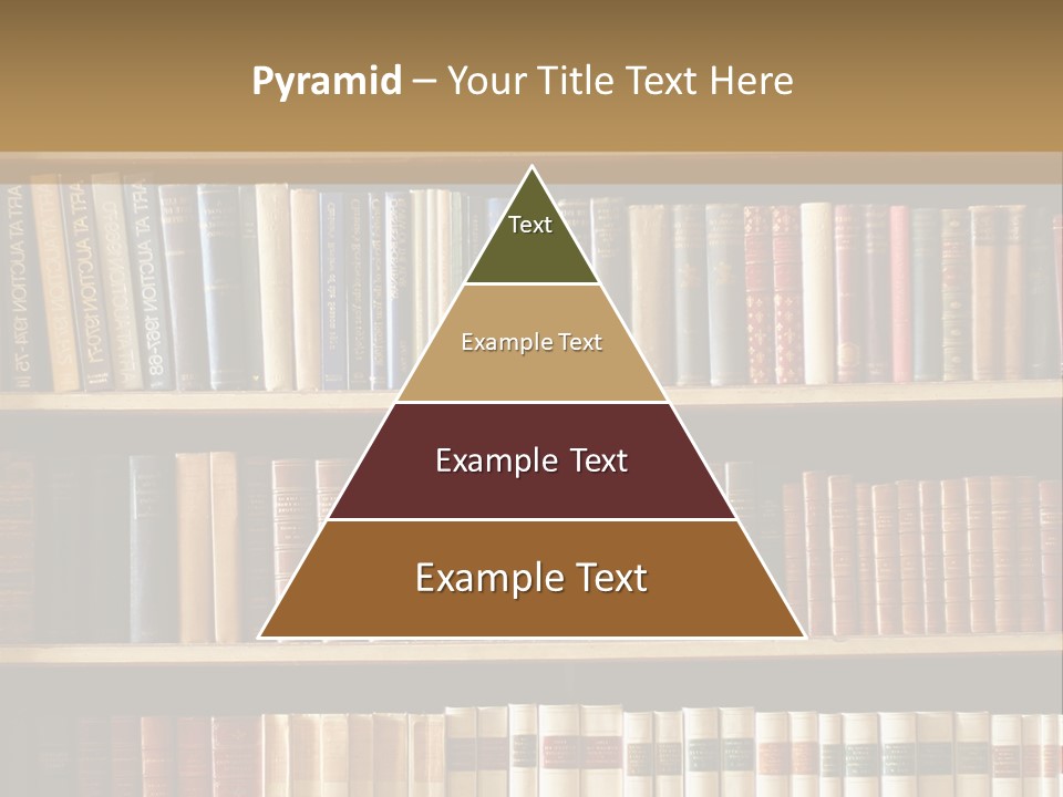 Bookcase PowerPoint Template