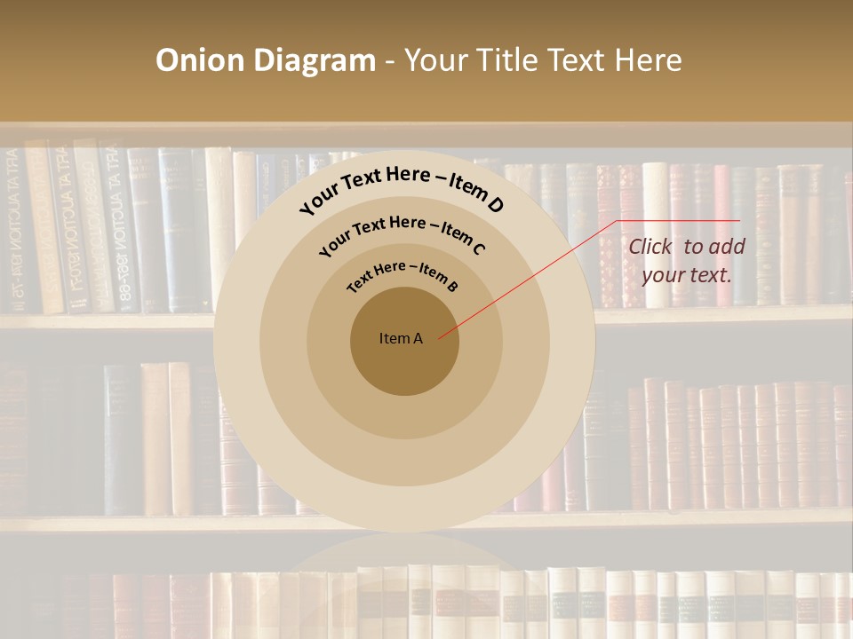 Bookcase PowerPoint Template