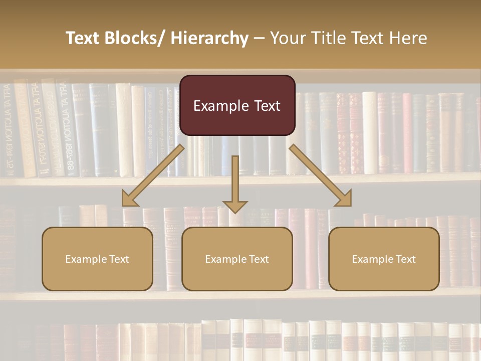 Bookcase PowerPoint Template