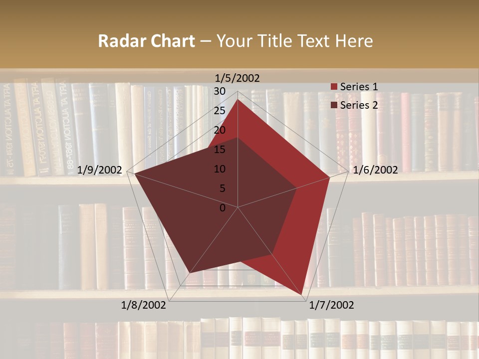 Bookcase PowerPoint Template