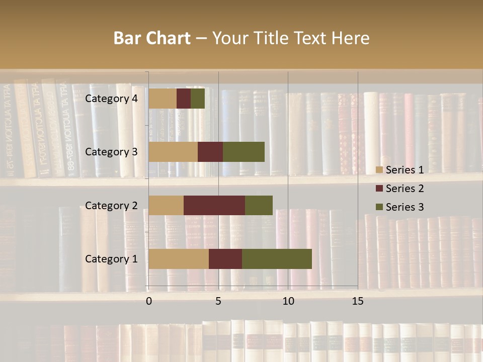 Bookcase PowerPoint Template