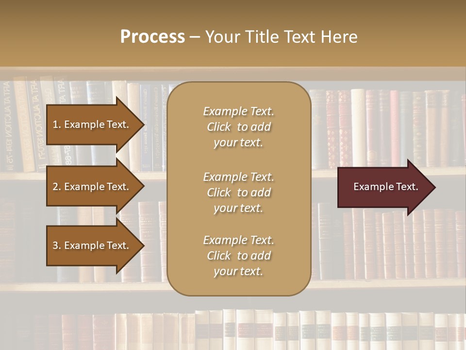Bookcase PowerPoint Template