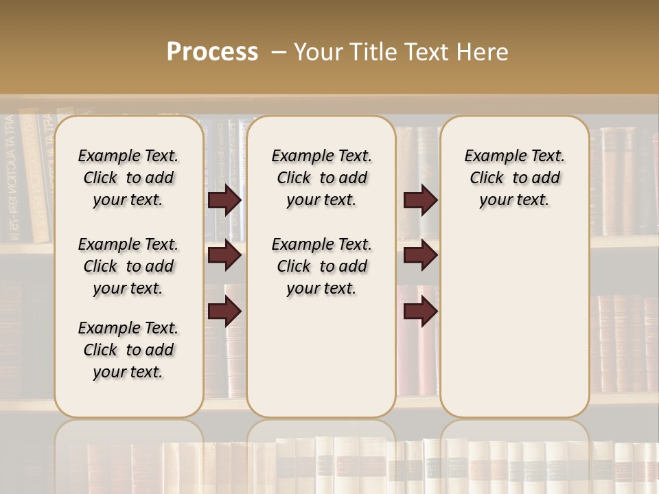 Bookcase PowerPoint Template