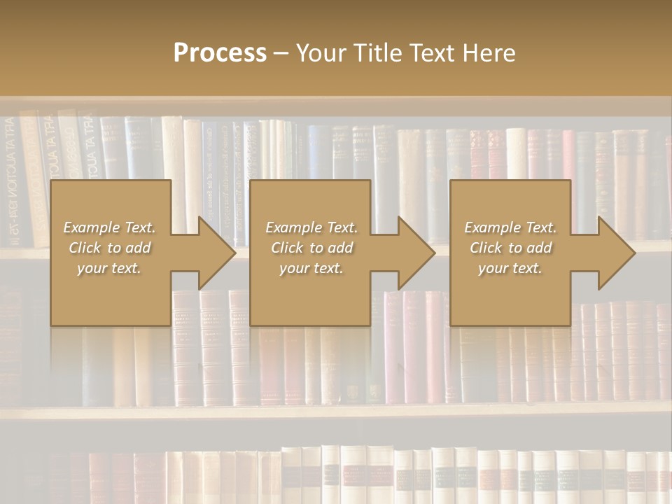 Bookcase PowerPoint Template
