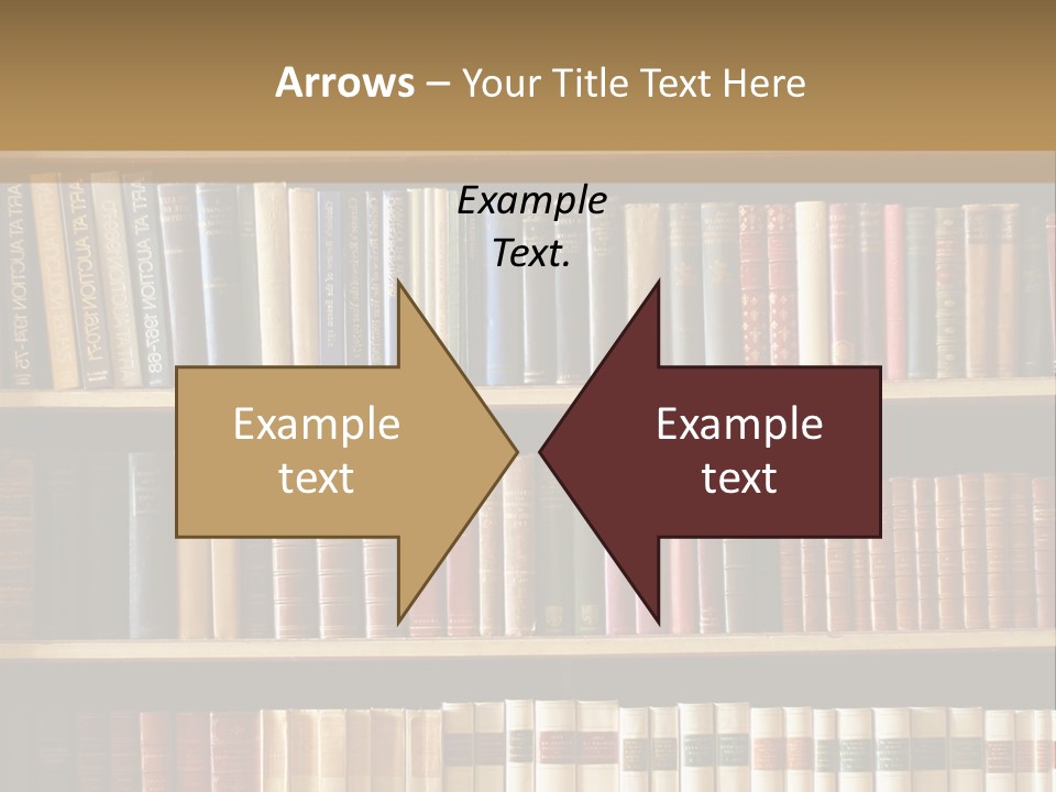 Bookcase PowerPoint Template