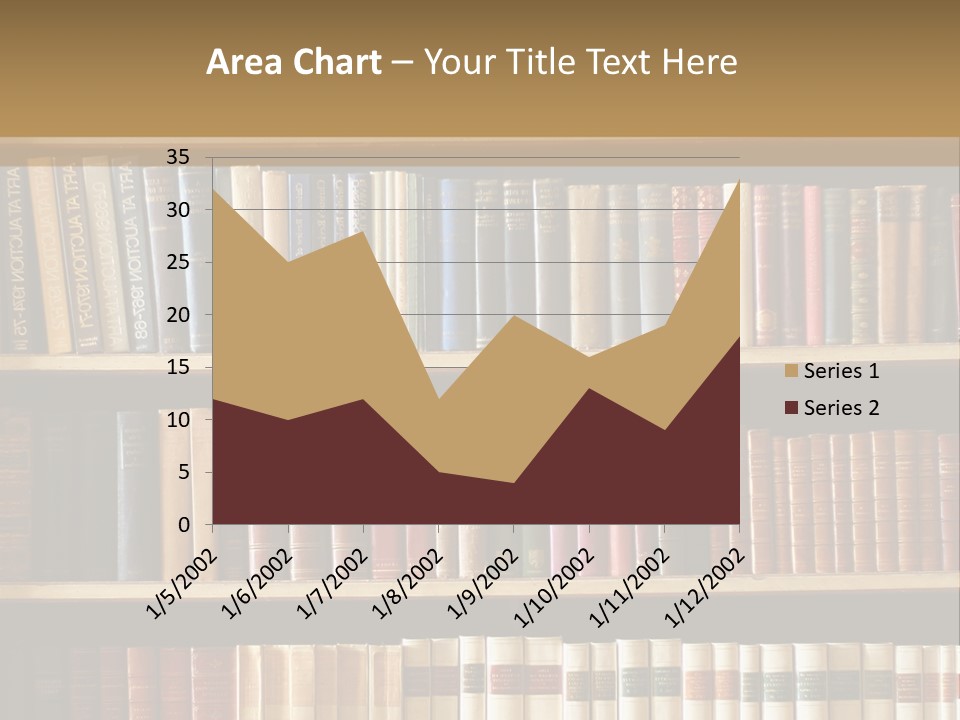 Bookcase PowerPoint Template