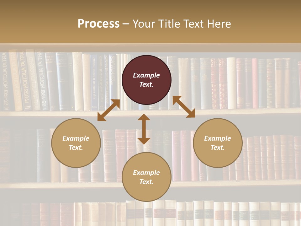 Bookcase PowerPoint Template
