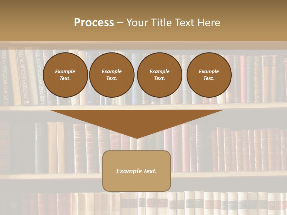 Bookcase PowerPoint Template
