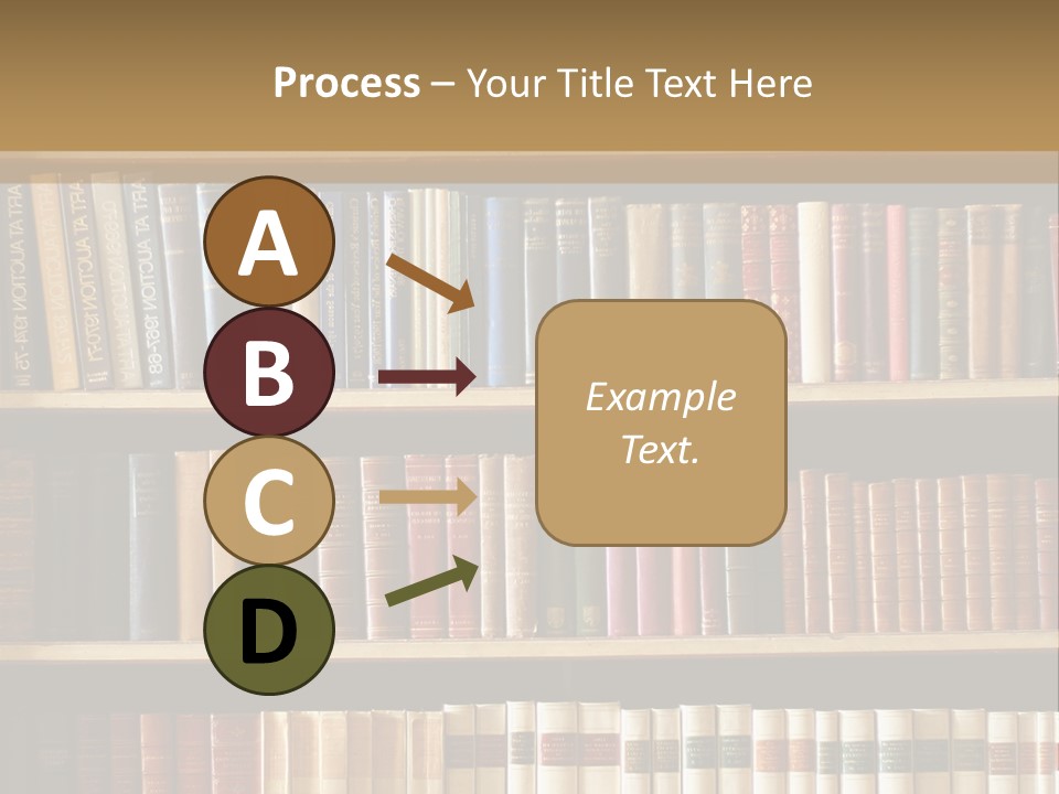 Bookcase PowerPoint Template