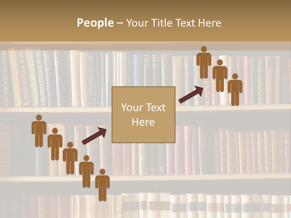 Bookcase PowerPoint Template