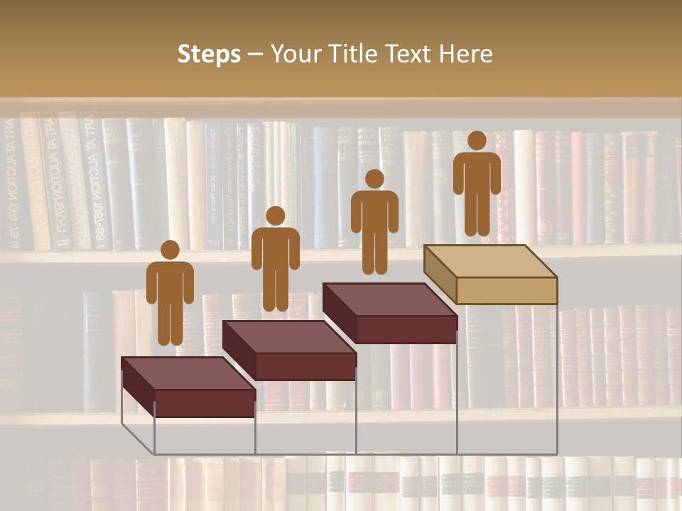 Bookcase PowerPoint Template