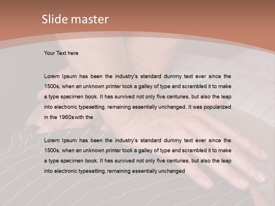 Chiropractic Adjustment PowerPoint Template