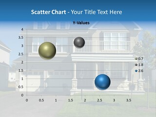 New House In A New Development PowerPoint Template