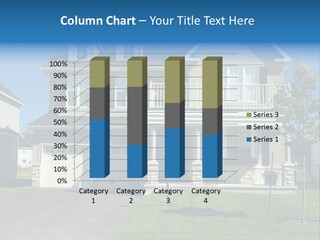 New House In A New Development PowerPoint Template