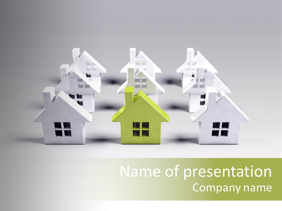 Red House PowerPoint Template