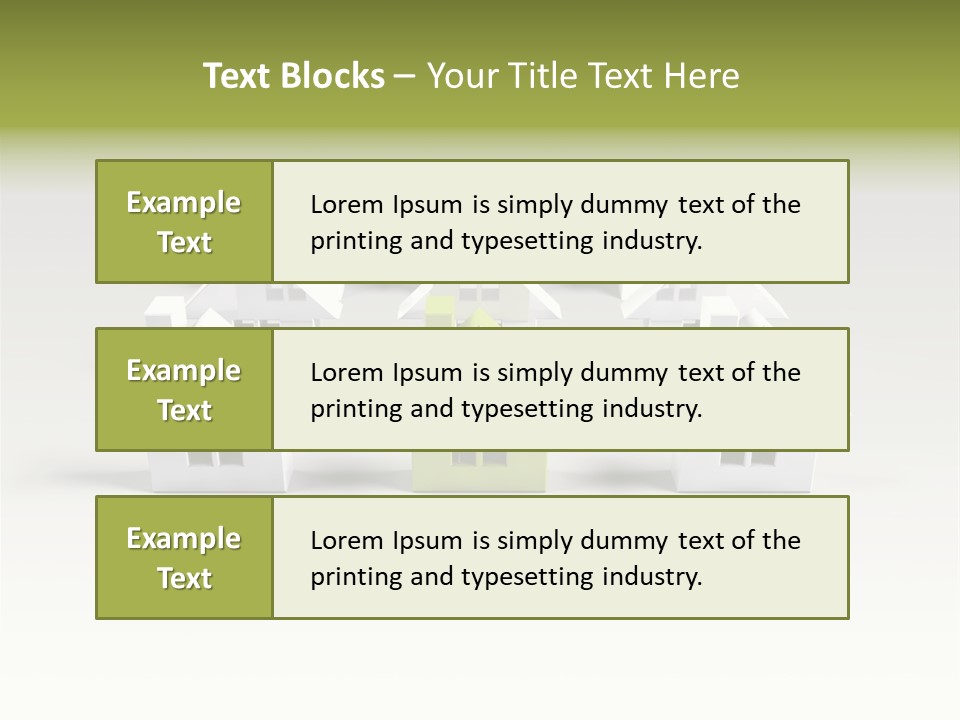 Red House PowerPoint Template