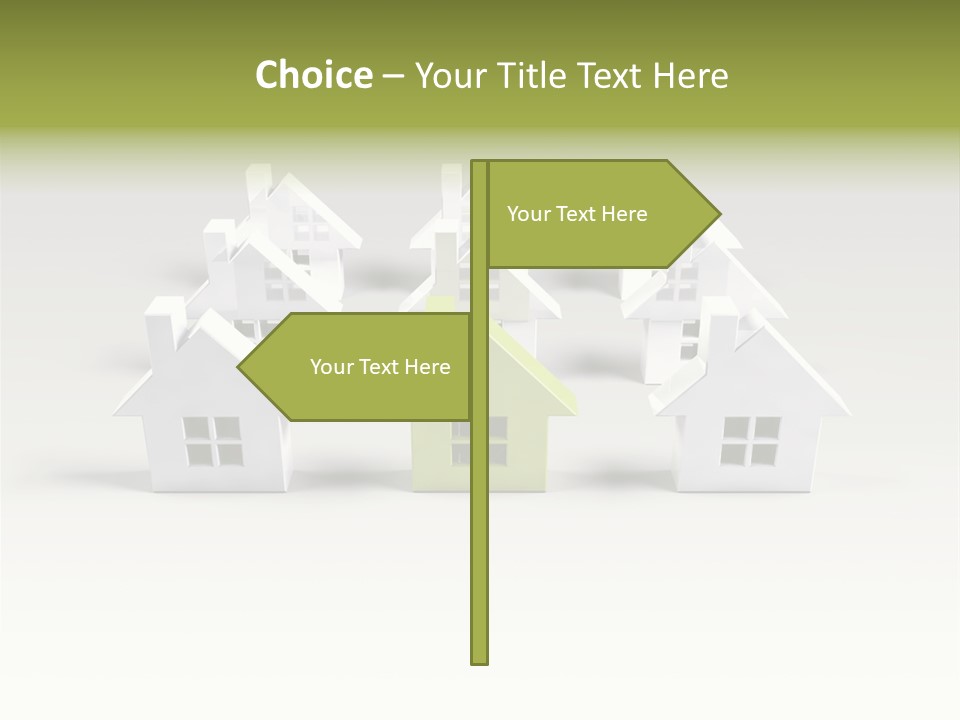 Red House PowerPoint Template