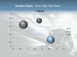 Truck Driving On Country-Road/Motion PowerPoint Template