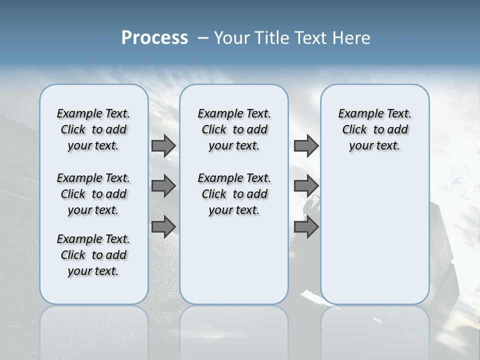 Truck Driving On Country-Road/Motion PowerPoint Template