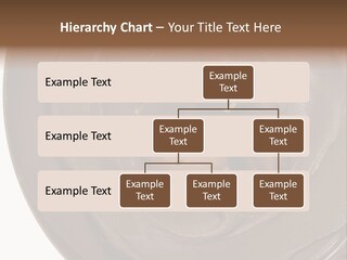 Hazelnuts Dropped In A Swirl Of Nougat Butter. PowerPoint Template
