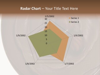 Hazelnuts Dropped In A Swirl Of Nougat Butter. PowerPoint Template