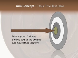 Hazelnuts Dropped In A Swirl Of Nougat Butter. PowerPoint Template