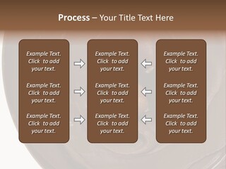 Hazelnuts Dropped In A Swirl Of Nougat Butter. PowerPoint Template