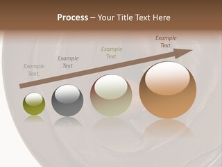 Hazelnuts Dropped In A Swirl Of Nougat Butter. PowerPoint Template