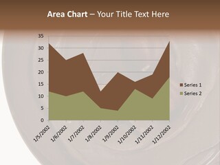 Hazelnuts Dropped In A Swirl Of Nougat Butter. PowerPoint Template