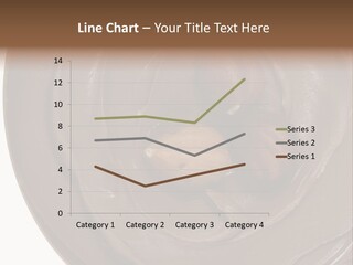 Hazelnuts Dropped In A Swirl Of Nougat Butter. PowerPoint Template