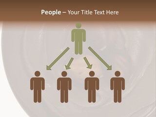 Hazelnuts Dropped In A Swirl Of Nougat Butter. PowerPoint Template