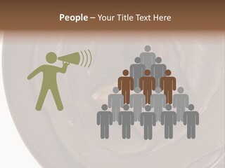 Hazelnuts Dropped In A Swirl Of Nougat Butter. PowerPoint Template