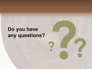 Hazelnuts Dropped In A Swirl Of Nougat Butter. PowerPoint Template