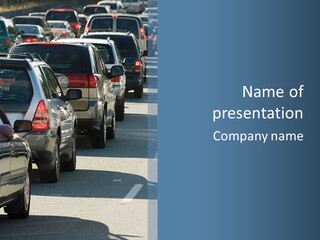 Rush Hour - Soft Focus PowerPoint Template