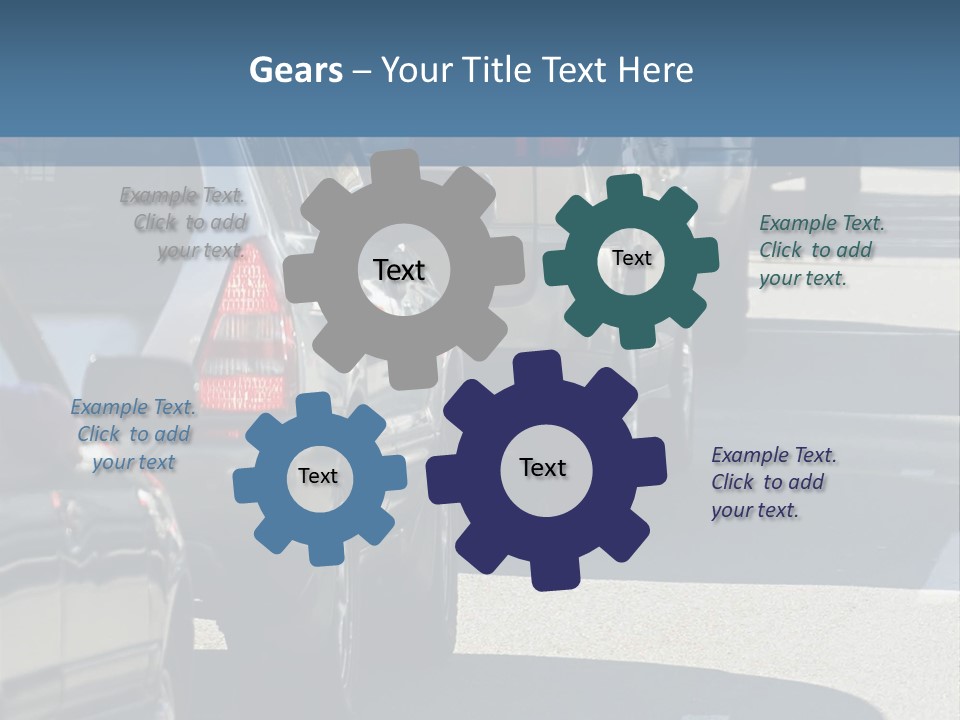 Rush Hour - Soft Focus PowerPoint Template