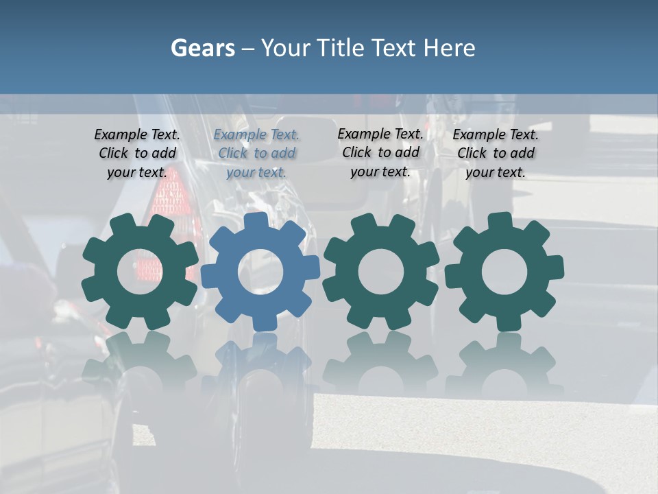 Rush Hour - Soft Focus PowerPoint Template