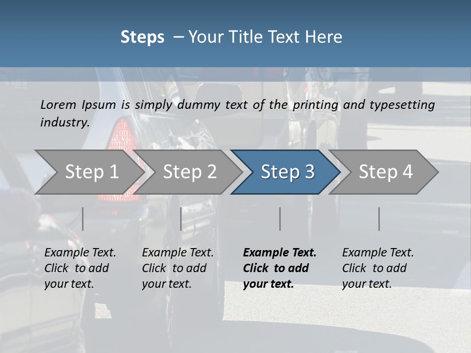 Rush Hour - Soft Focus PowerPoint Template