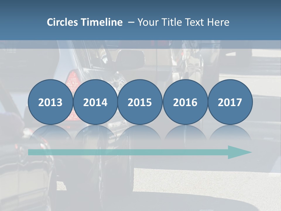 Rush Hour - Soft Focus PowerPoint Template
