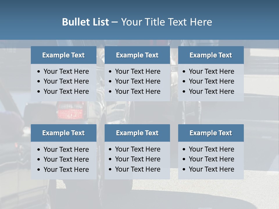 Rush Hour - Soft Focus PowerPoint Template
