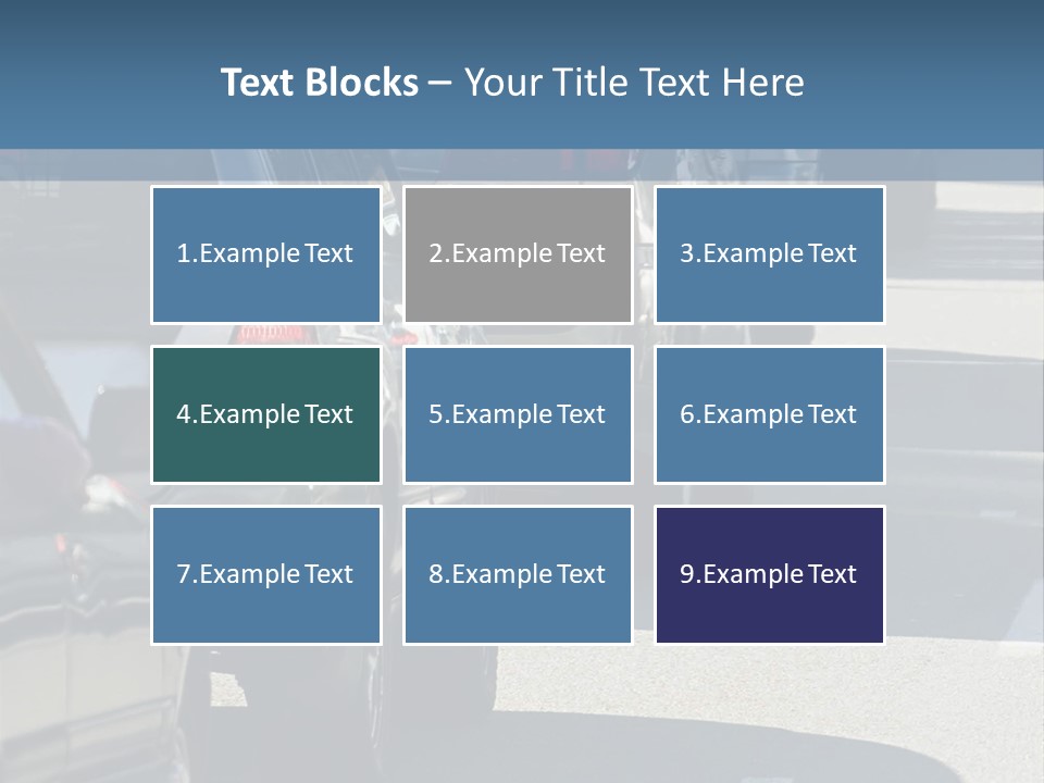 Rush Hour - Soft Focus PowerPoint Template