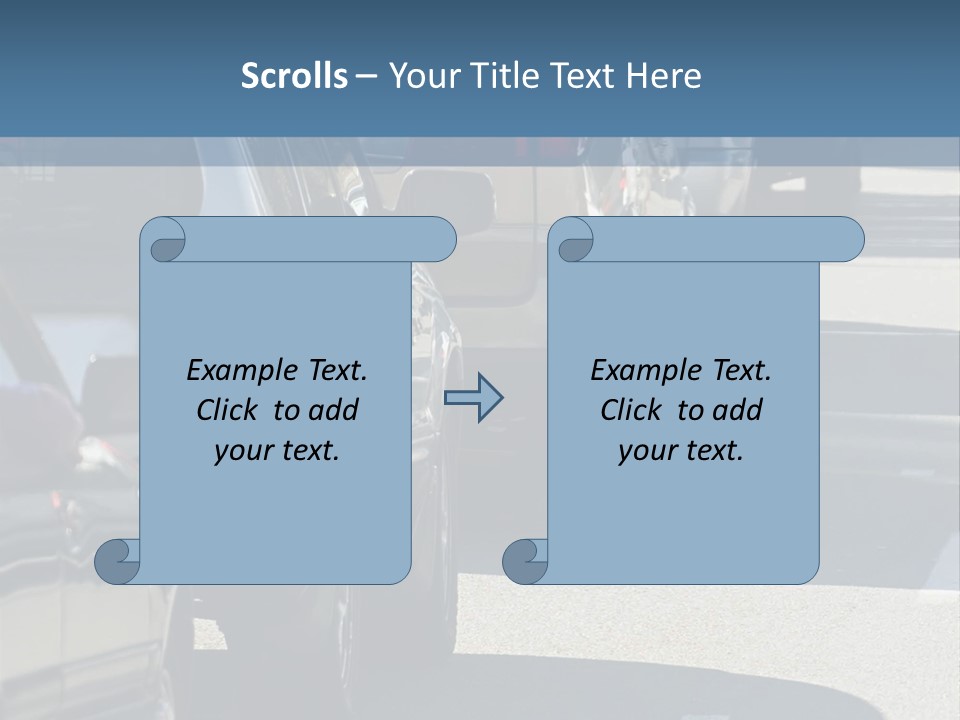Rush Hour - Soft Focus PowerPoint Template