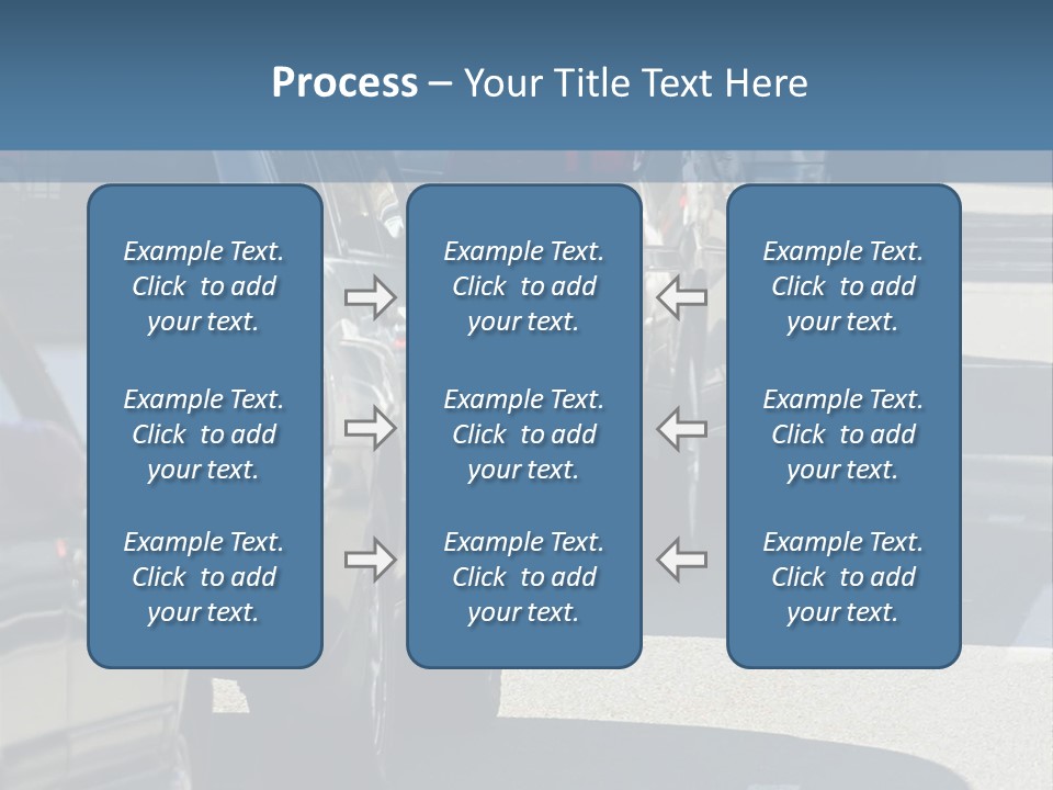 Rush Hour - Soft Focus PowerPoint Template