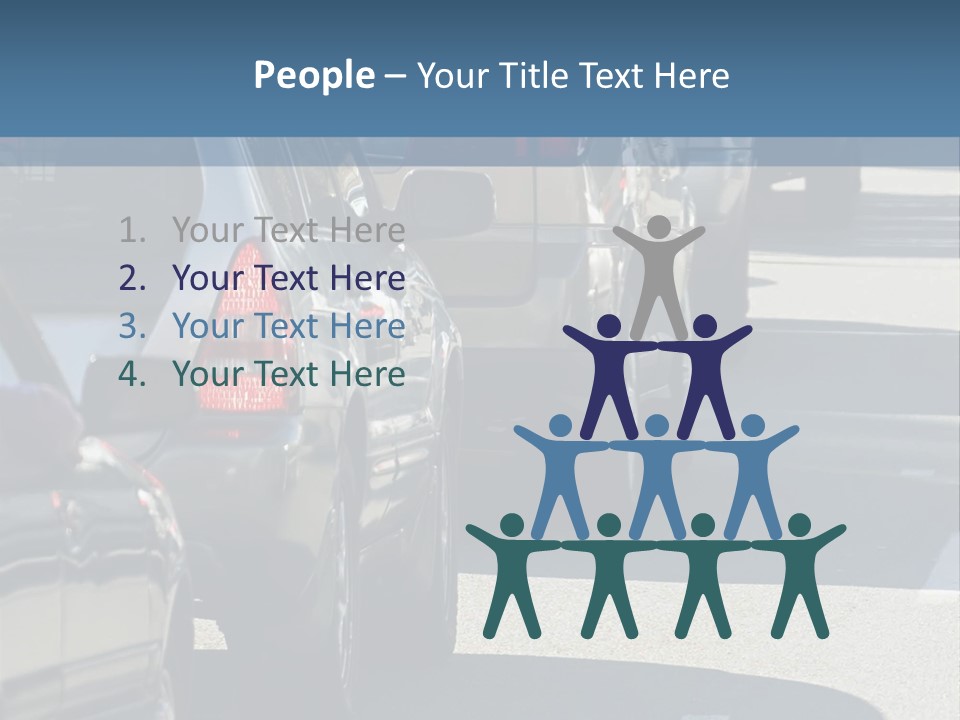 Rush Hour - Soft Focus PowerPoint Template