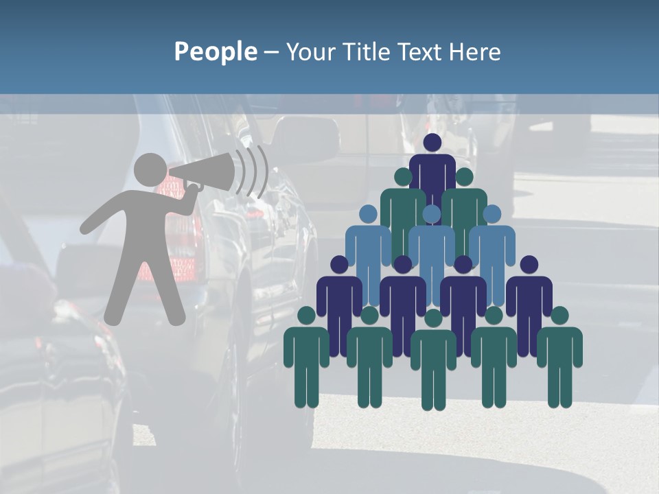 Rush Hour - Soft Focus PowerPoint Template