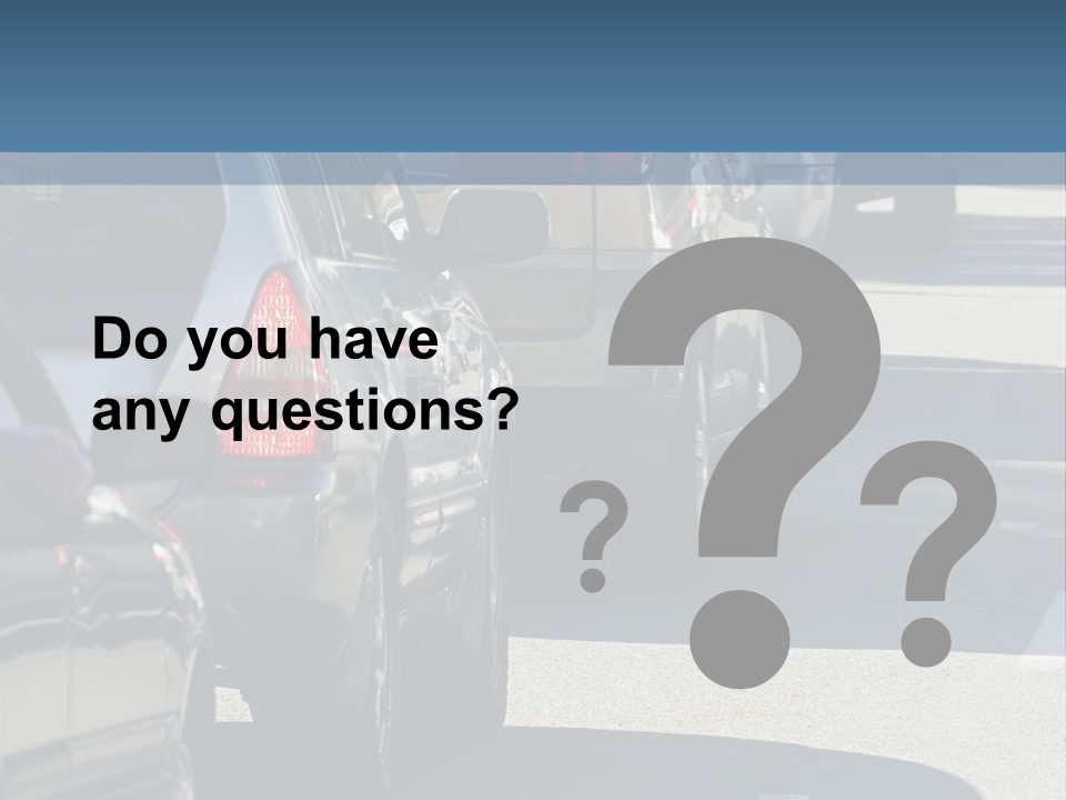 Rush Hour - Soft Focus PowerPoint Template