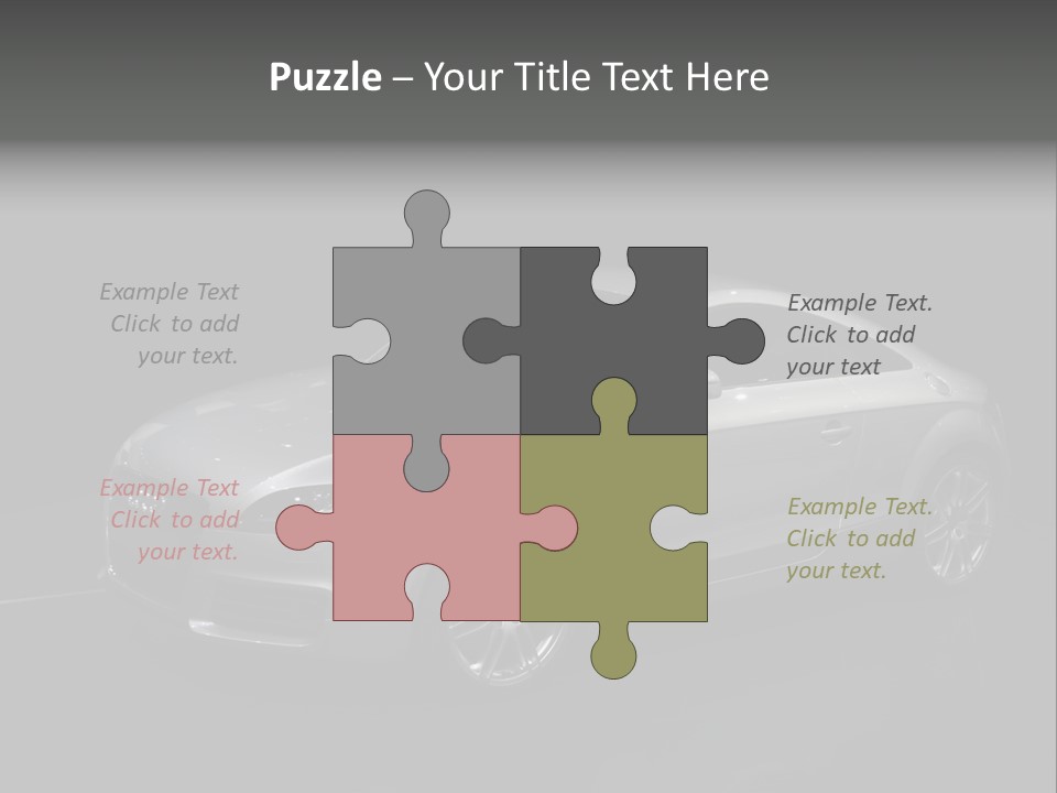 Audi Tt At The Motorshow 2007 In Frankfurt PowerPoint Template