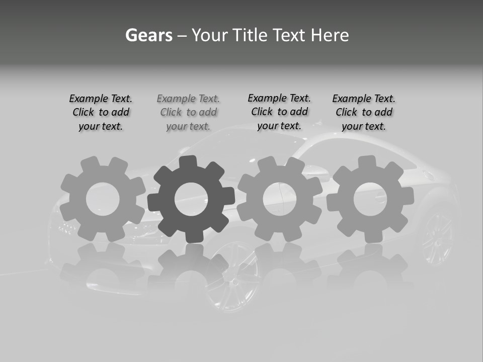 Audi Tt At The Motorshow 2007 In Frankfurt PowerPoint Template