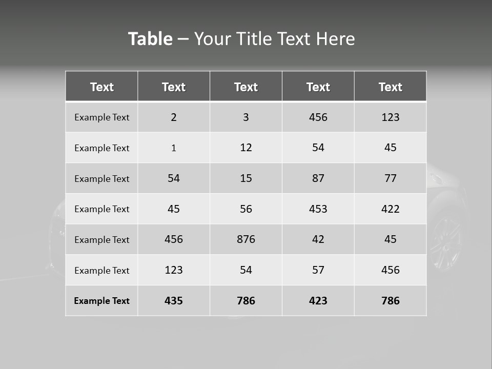 Audi Tt At The Motorshow 2007 In Frankfurt PowerPoint Template