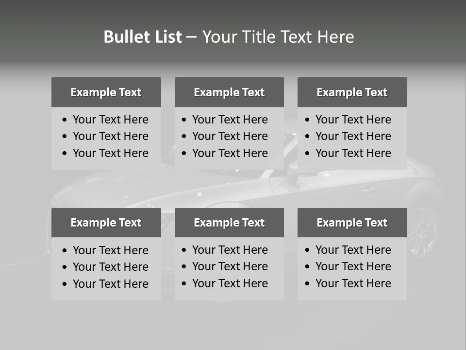 Audi Tt At The Motorshow 2007 In Frankfurt PowerPoint Template